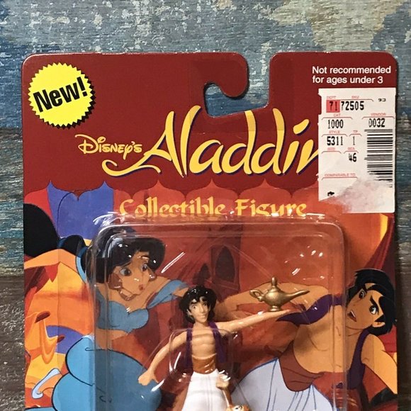 Disney's Aladdin & Abu Collectible Action Figure Mattel 1993 - Picture 3 of 8